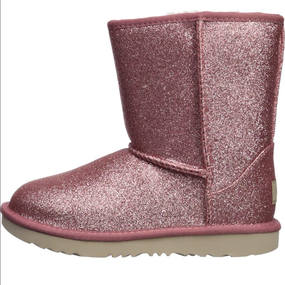 UGG Classic Short II Glitter Snow Boots - Picture 1 of 13